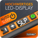 ruthex 900M Lötkolben mit LED-Display - 90W - Temperatur Einstellbar 150~500 ℃ - Abkühlphase mit LED Temperaturanzeige - Lötpistole mit 900M Lötspitze inklusive Ablageständer