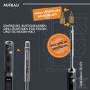 ruthex 1x Lötspitzen Adapter der Serie TS100 / TS101 / PINECIL kompatibel mit ruthex Einschmelzhilfen LOE-SET-012 zum Einsetzen von Gewindeeinsätzen im 3D-Druck