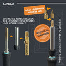 ruthex 2x Lötspitzen Adapter für Weller Serie ET & LT - Lötkolbenspitze kompatibel mit Weller Lötkolben WE1010, WP80, WEP70 für ruthex Lötspitzen zum Einsetzen von Gewindeeinsätzen im 3D-Druck