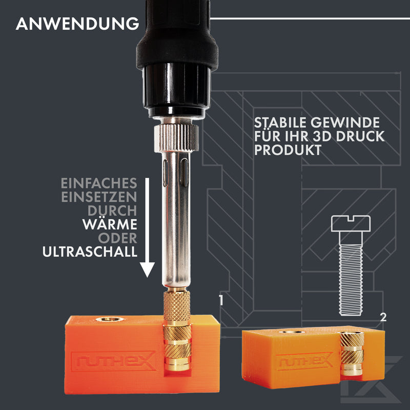 Z&D Gewindestange M6x3,3mm